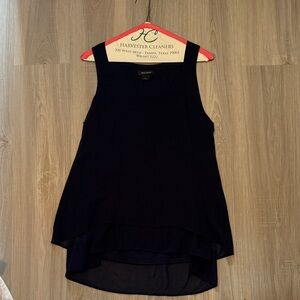 White House Black Market Dark Blue Tank Top